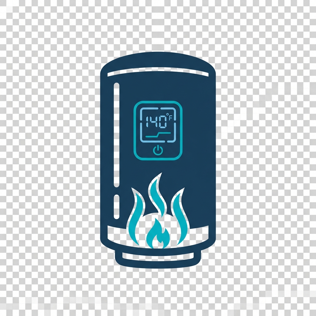 Hot water heaters icon